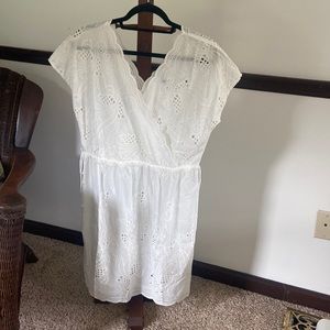 Cabi- eyelet dress or cover up